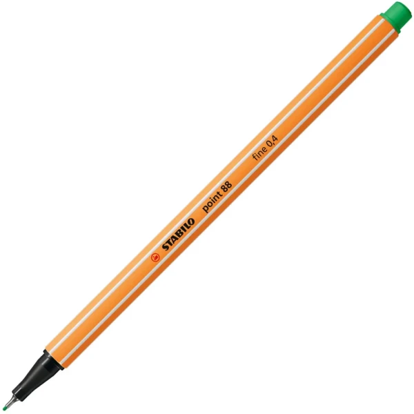 Stabilo point 88/16 Πράσινο Ανοιχτό Mαρκαδόρος 0.4mm