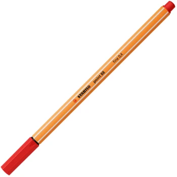 Stabilo point 88/40 Κόκκινος Μαρκαδόρος 0.4mm