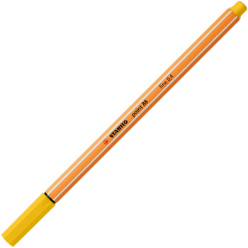 Stabilo point 88/44 Κίτρινος Μαρκαδόρος 0.4mm