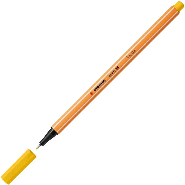 Stabilo point 88/44 Κίτρινος Μαρκαδόρος 0.4mm