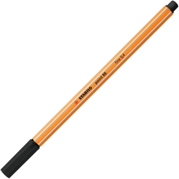 Stabilo point 88/46 Μαύρος Μαρκαδόρος 0.4mm