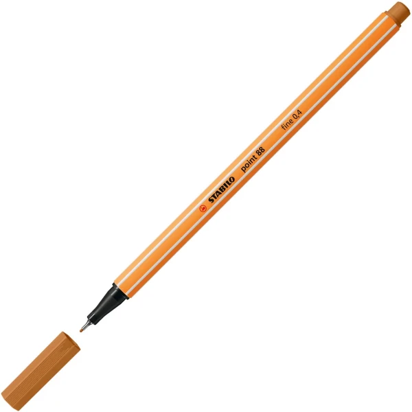 Stabilo point 88/89 Ώχρα Σκούρο Mαρκαδόρος 0.4mm