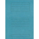 Ντοσιέ Πτερύγια 25x35cm Μπλε Μανίλα Χάρτινο