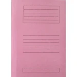 Ντοσιέ Πτερύγια 25x35cm Ροζ Μανίλα Χάρτινο