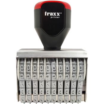 Traxx N04-10 Σφραγίδα Αρίθμησης 10 Αριθμών ύψους 4mm