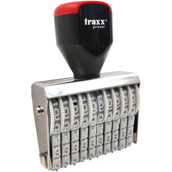 Traxx N04-10 Σφραγίδα Αρίθμησης 10 Αριθμών ύψους 4mm