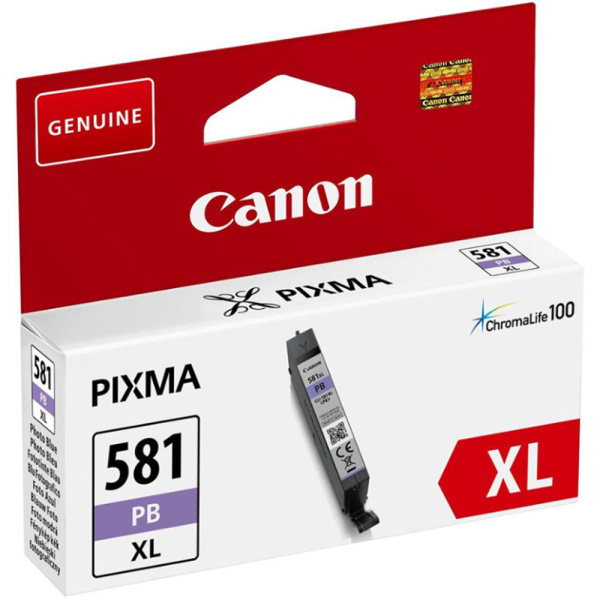 Μελάνι Canon CLI-581PBXL Photo Blue Inkjet Cartridge 2053C001(AA)