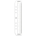 Χάρακας 20cm Contax Α5 Organizer 3350 Προσαρμόζεται σε όλα τα γνωστά Organizers που δέχονται ανταλλακτικά διαστάσεων 21x14.8cm