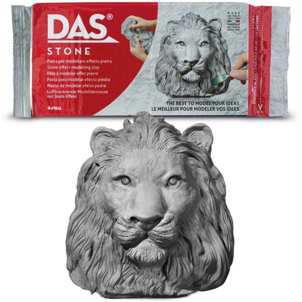 Πηλός Das Γκρι Stone 1kg μοντελισμού Αυτοξηρόμενος