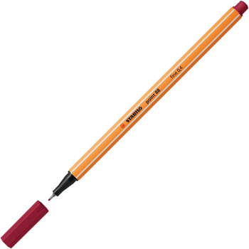 Stabilo point 88/19 Μπορντώ Μαρκαδόρος με λεπτή μύτη 0.4mm