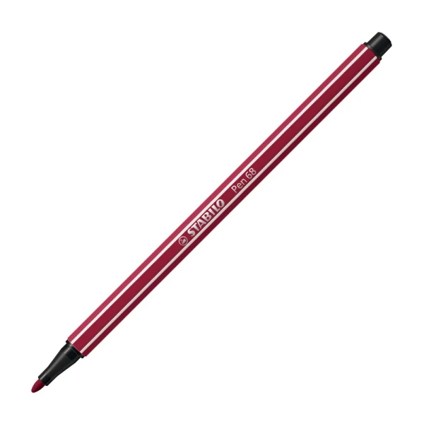 Stabilo Pen 68/19 Μπορντό Σκούρο Μαρκαδόρος 1.4mm