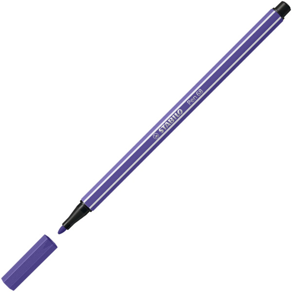 Stabilo Pen 68/55 Μωβ Μαρκαδόρος 1.4mm