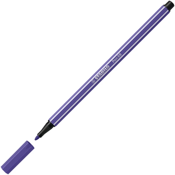 Stabilo Pen 68/55 Μωβ Μαρκαδόρος 1.4mm