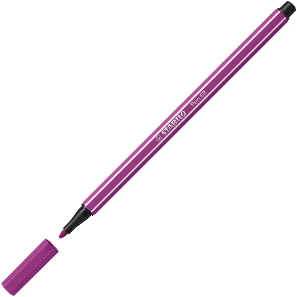 Stabilo Pen 68/58 Λιλά Μαρκαδόρος 1.4mm