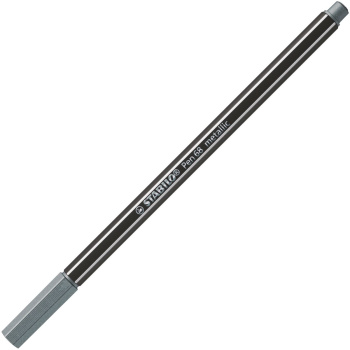 Stabilo pen 68/805 Ασημί Metallic Μαρκαδόρος