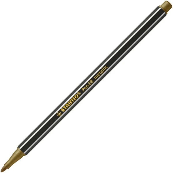 Stabilo pen 68/810 Χρυσός Metallic Μαρκαδόρος