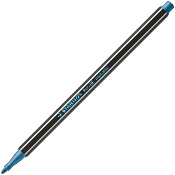 Stabilo pen 68/841 Μπλε Metallic Μαρκαδόρος
