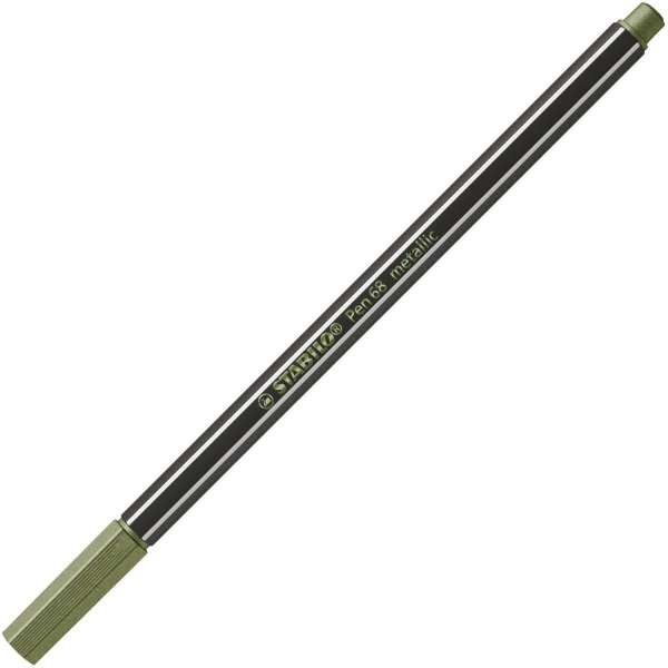 Stabilo pen 68/843 Κυπαρισσί Metallic Μαρκαδόρος