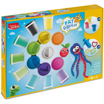 Maped Creative Pat Dough 20 πλαστοζυμαράκια και 12 αξεσουάρ 907217