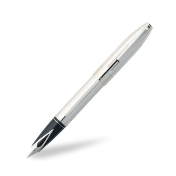 Sheaffer Legancy Heritage Deep Cut Palladium Plate Fountain Pen Medium 9035-0