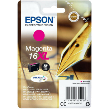 Μελάνι Epson 16xl Magenta Inkjet Cartridge C13T16334012