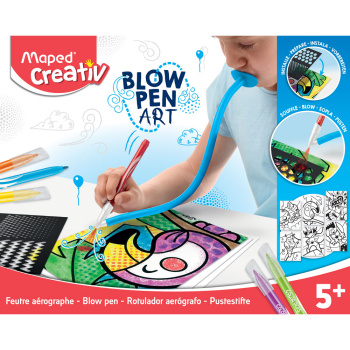 Maped Creative Blow Pen 846715 με στένσιλ