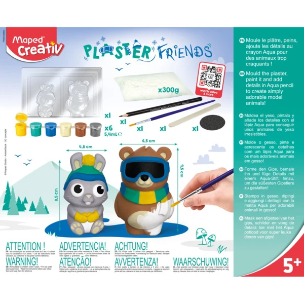 Maped Creative Plaster Friends The Winter 907208