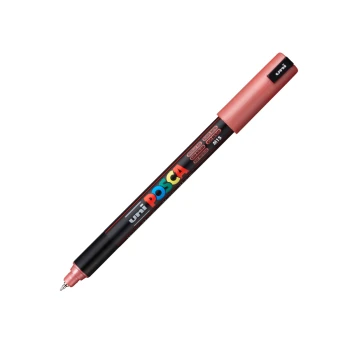 Posca Μεταλλικό Κόκκινο PC-1MR Λεπτός μαρκαδόρος 0.7mm