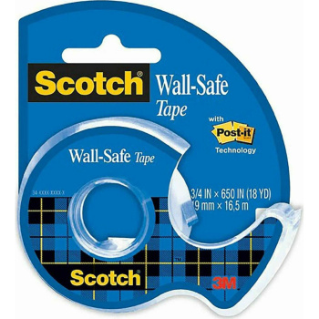 Βάση 3M Mini Scotch 183 Wall-Safe 19mmx16.5m