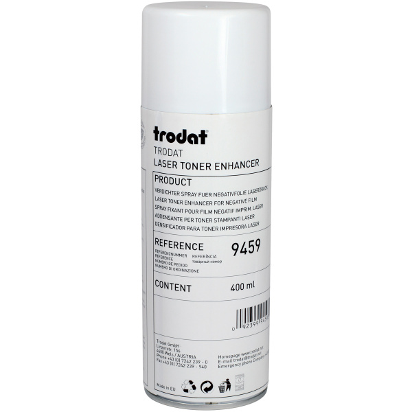 Trodat Ενισχυτικό Σπρέι Μαυρίσματος Enhancer Laser Toner 400ml