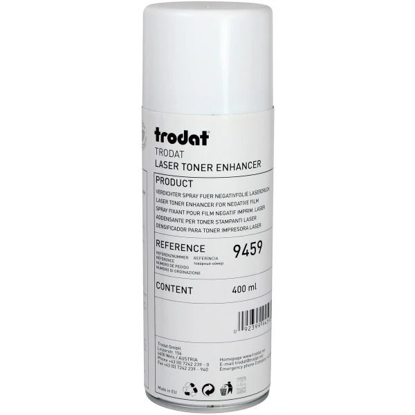 Trodat Ενισχυτικό Σπρέι Μαυρίσματος Enhancer Laser Toner 400ml