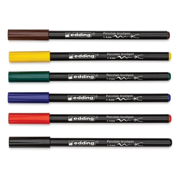 Edding 4200 Family Set Μαρκαδόροι Πορσελάνης 1-4mm