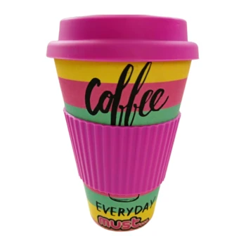 Κούπα Bamboo Must 480ml Ριγέ Ροζ 579767