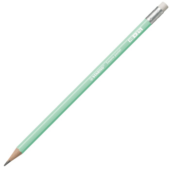 Μολύβι Stabilo Pastel Mint HB με γόμα 4908/02