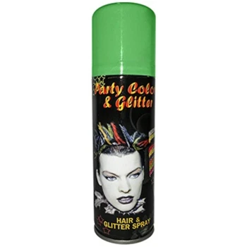 Σπρέι Μαλλιών Πράσινο Party-Color and Glitter 125ml