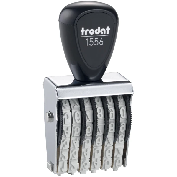 Trodat 1556 Σφραγίδα Αρίθμησης 6 Αριθμών ύψους 5mm