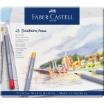 Ξυλομπογιές Faber-Castell Goldfaber Aqua 48 χρώματα Gold