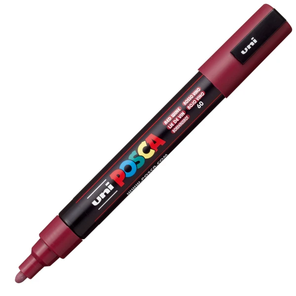 Posca Μπορντό PC-5M Medium μαρκαδόρος 1.8-2.5mm