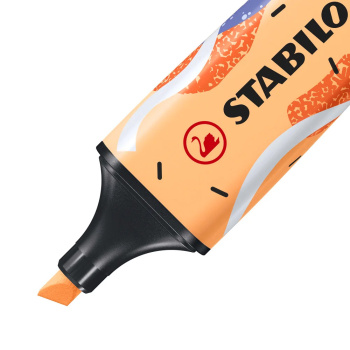 Stabilo Boss Schnee Pastel Πορτοκαλί Μαρκαδόρος Υπογράμμισης 70/125