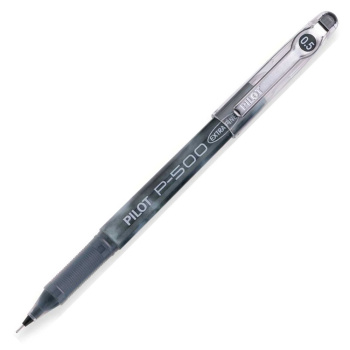 Pilot P-500 Στυλό Μαύρο Υγρής Μελάνης 0.5mm Roller Extra Fine