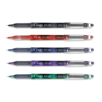 Pilot P-500 Στυλό Υγρής Μελάνης 0.5mm Roller Extra Fine