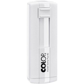 Σφραγίδα Λευκή Colop Pocket Plus 40 Stamp Τσέπης