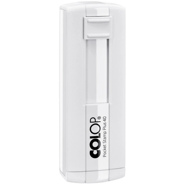 Σφραγίδα Λευκή Colop Pocket Plus 40 Stamp Τσέπης