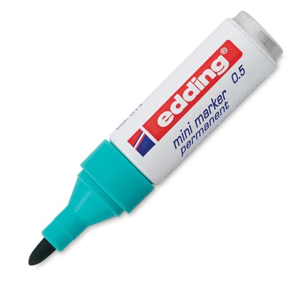 Μαρκαδόρος Edding Mini Marker Πράσινος Permanent 0.5mm