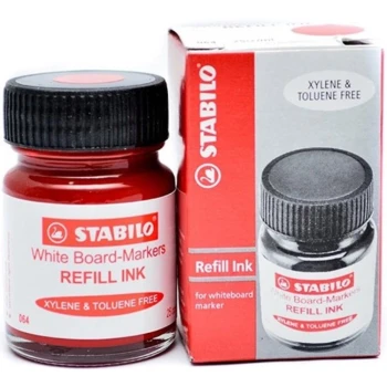 Μελάνι Stabilo 064/40 Κόκκινο Μαρκαδόρων Πίνακα 25ml