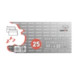 Πακέτο 25 φάκελοι Λευκοί 11.4x22.9cm Typotrust 90gr Νο 3005-25
