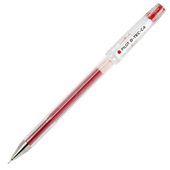 Pilot G-TEC-C4 Στυλό Κόκκινο Υγρής Μελάνης 0.4mm Roller Extra Fine