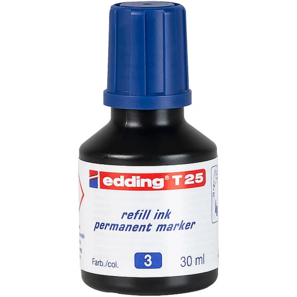 Μελάνι Edding T25 Μπλε Ανεξίτηλων Μαρκαδόρων 30ml