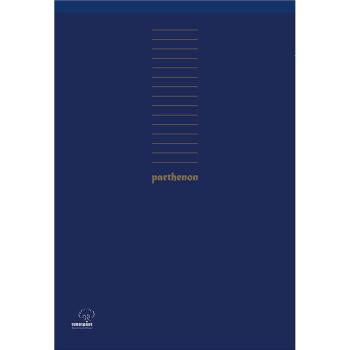 Parthenon Μπλοκ Περφορέ Α4 Ριγέ 21x29cm με τρύπες