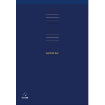 Parthenon Μπλοκ Περφορέ Α4 Ριγέ 21x29cm με τρύπες